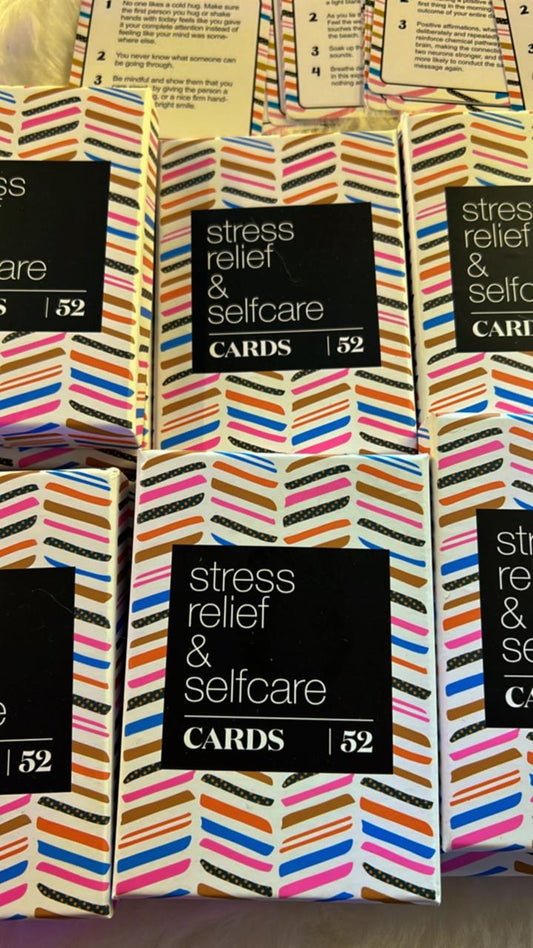 Stress refief Self-care cards